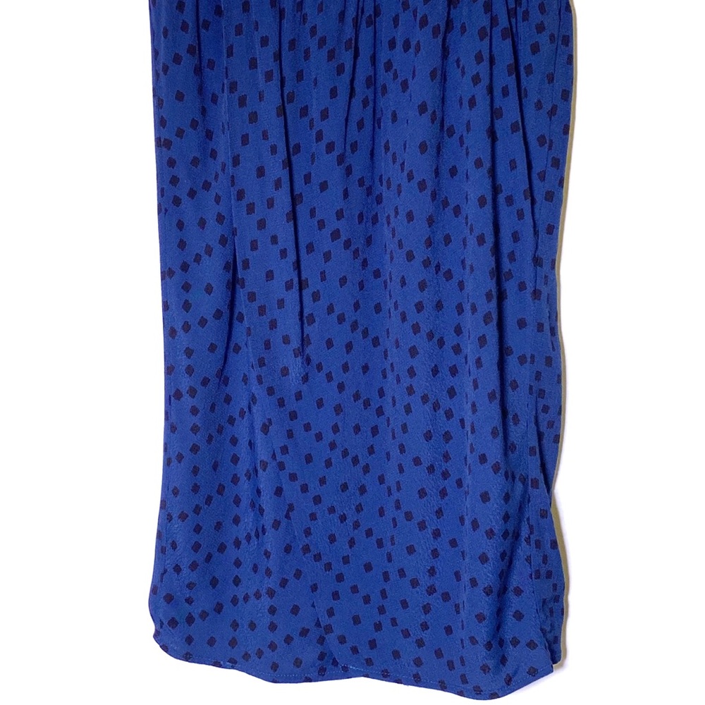 Madewell Wrap front Mini Dress Brushstroke Diamond - Picture 8 of 8